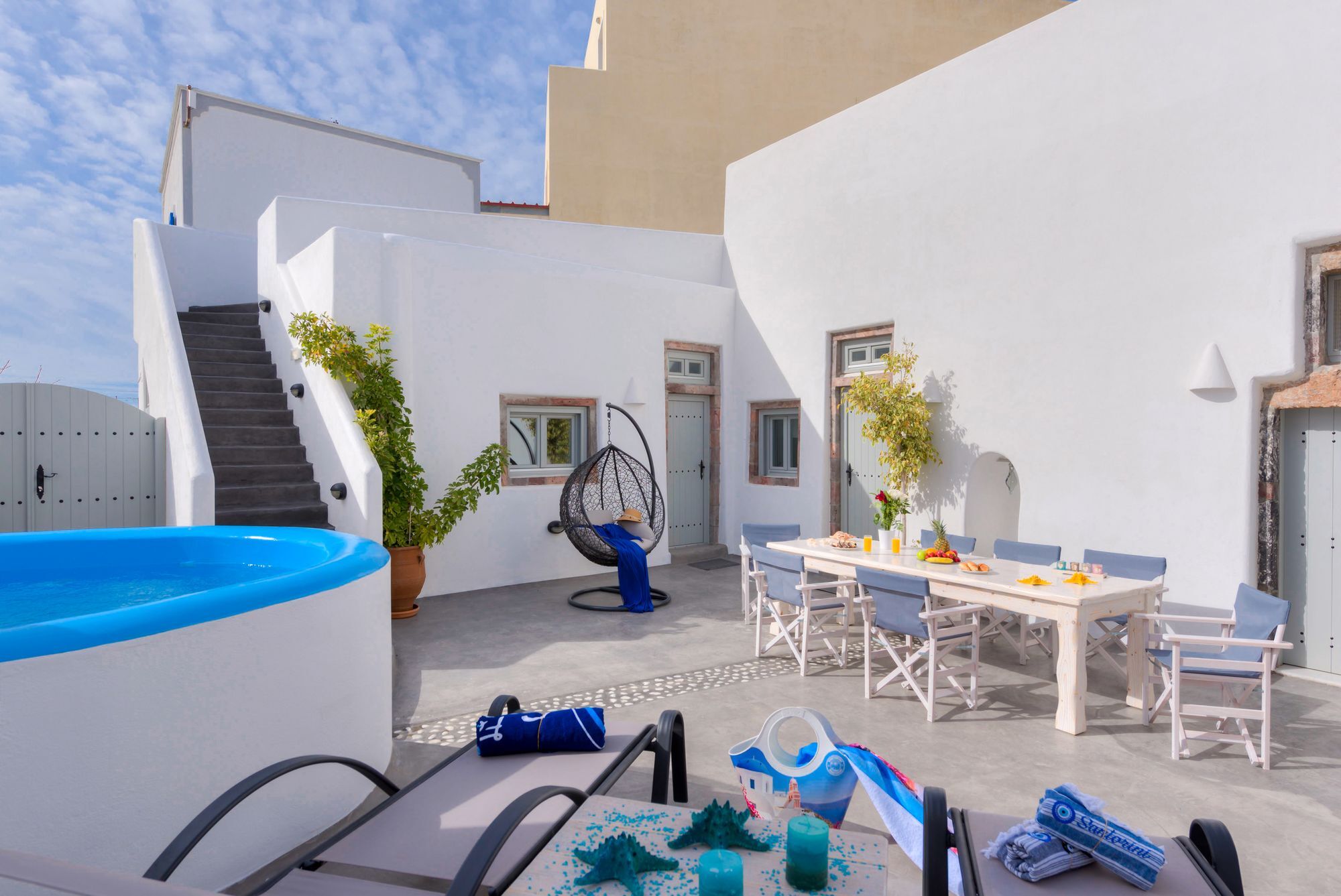 מגלוחורי Nereids Villa Santorini מראה חיצוני תמונה