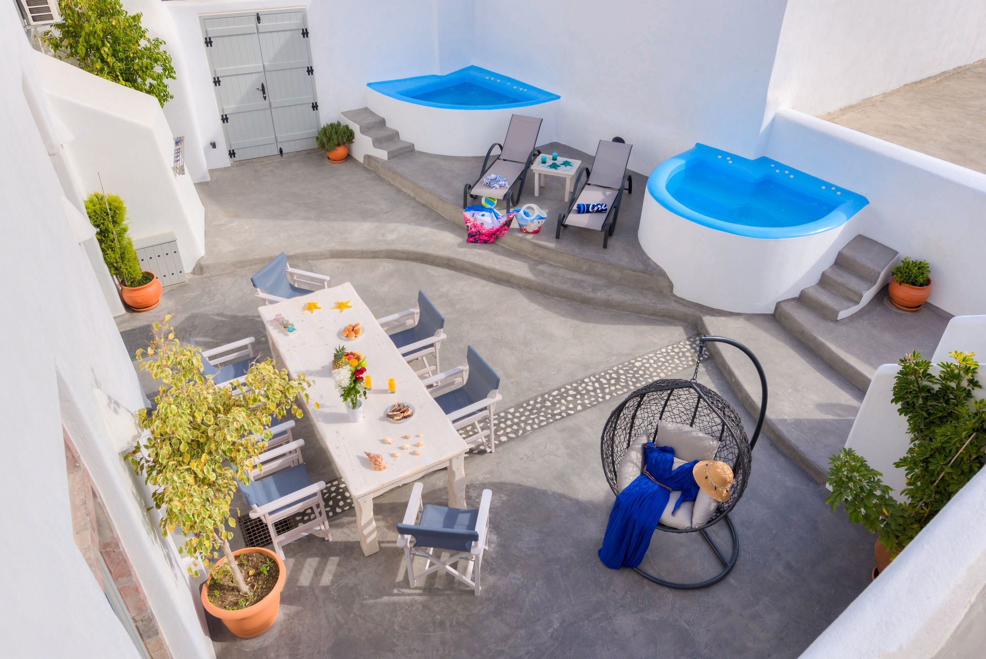 מגלוחורי Nereids Villa Santorini מראה חיצוני תמונה